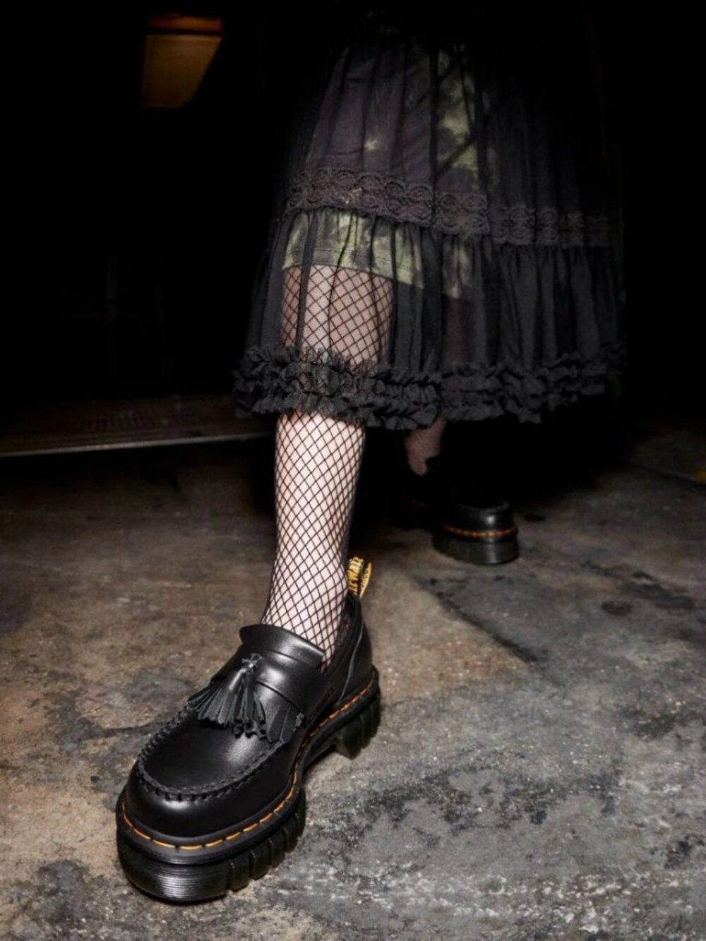 Dr. Martens Black Audrick Loafers